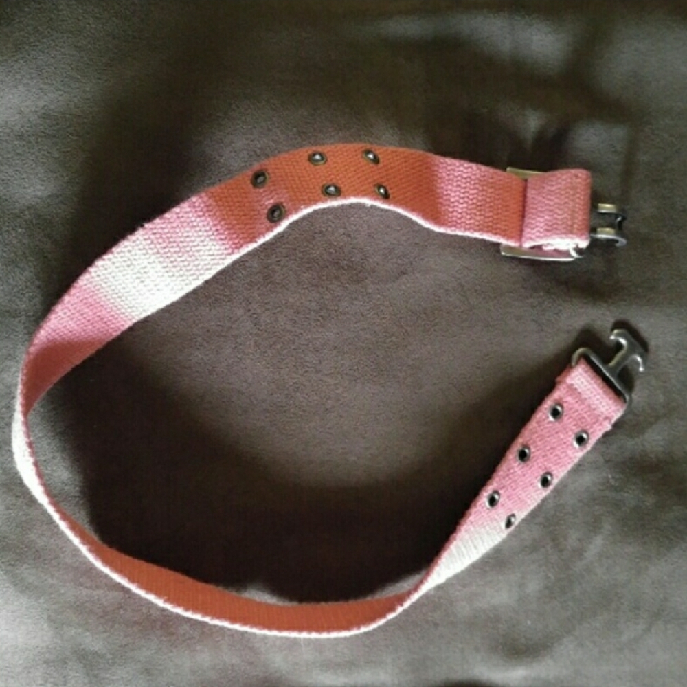 3/$12 Girls pink belt size 4